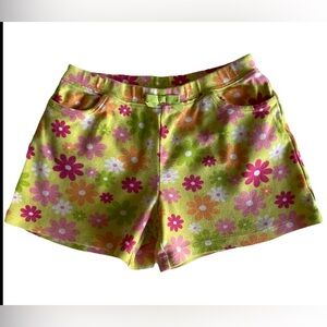 Gymboree Ice Cream Sweetie Line Bow Blossom Girl's Shorts Size 9